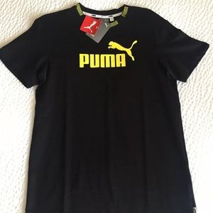 Puma Women’s Amplified Dress Black Blazing Yellow
